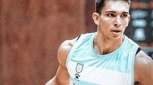El santafesino Andrés Jaime tuvo un buen estreno con la camiseta de la Selección Argentina.