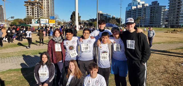 Se corrió el maratón por el aniversario del Instituto Grognet, a beneficio del Comedor y Centro Cultural Dorita