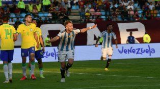 Luciano Gondou, la carta de gol de Argentina.