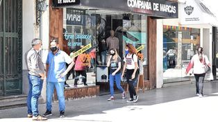 El sector comercial santafesino, complicado durante la pandemia.&nbsp;