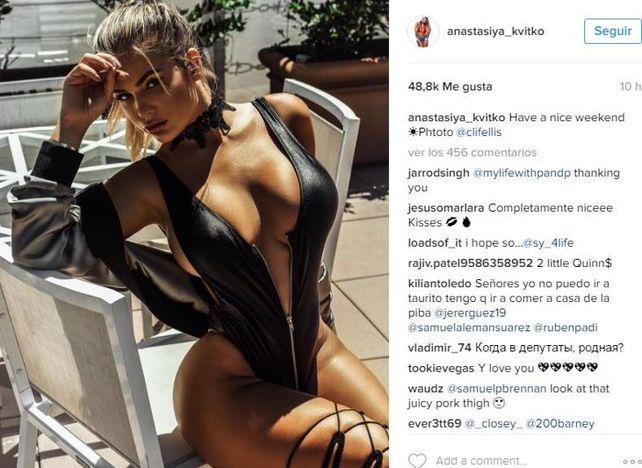 Anastasiya Kvitko: Las fotos más explosivas de la musa del Mundial 2018