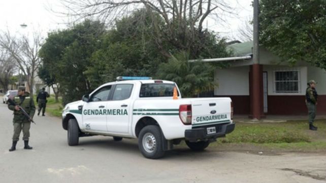 Una patrulla de Gendarmería en las zona sur de Rosario.