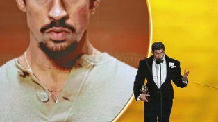 Bad Bunny criticó las políticas migratorias de Trump con un fuerte mensaje en los Grammy