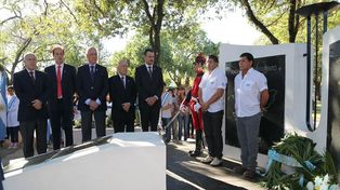 Bonfatti: “Malvinas nos dice que tenemos que abrazar la bandera de la paz