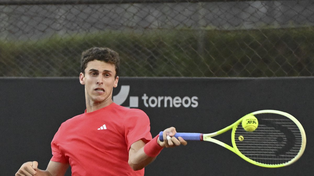 Juan Manuel Cerundolo se metió en la segunda ronda del Challenger de Rosario