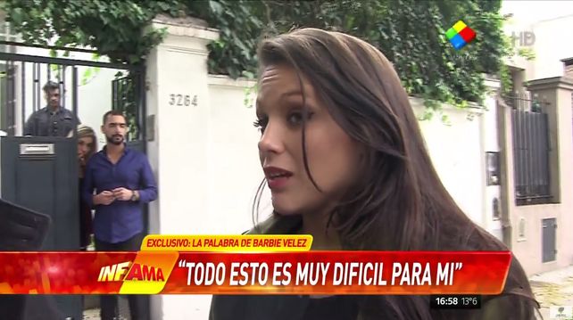 Barbie Vélez habló con Infama y contó lo que está viviendo.