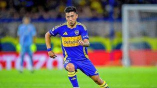 Alan Velasco vuelve a estar a disposición del DT de Boca Claudio Úbeda.