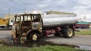 El camionero estaba desquiciado