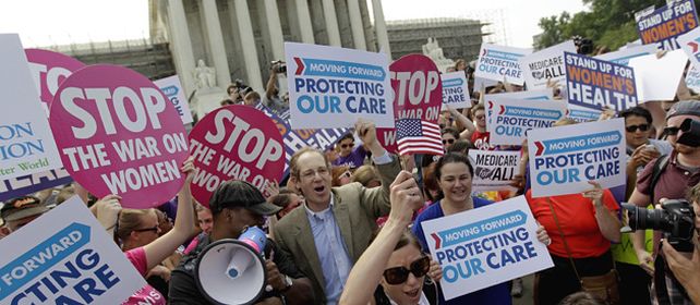 Los partidarios de la reforma sanitaria festejaron el fallo de la Corte Suprema