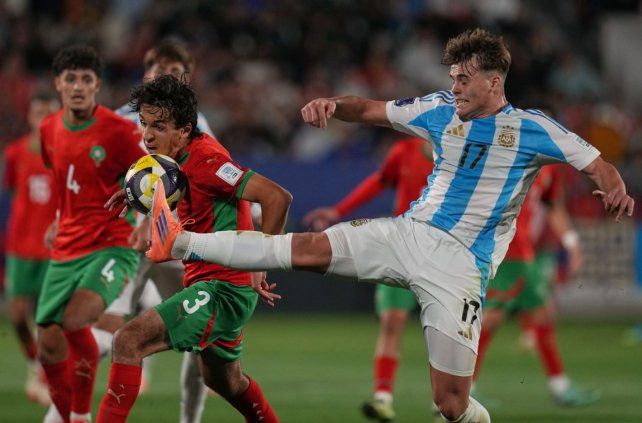 El rosarino Mateo Silvetti fue uno de los mejores de la selección argentina en el Mundial sub-20. 