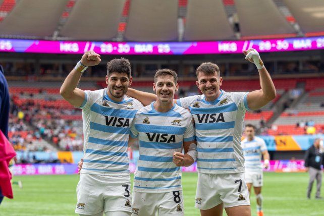 Los Pumas 7 se impusieron ante Sudáfrica por 19-12 y se consagraron campeones.