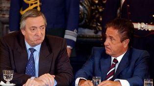 Duhalde contó cómo Néstor Kirchner le pegó a uno de sus colaboradores