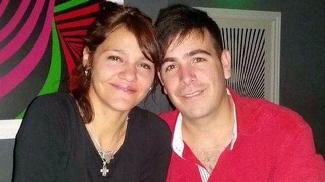 matrimonio. Claudia Moya y Alfredo Turcumán estaban casados.