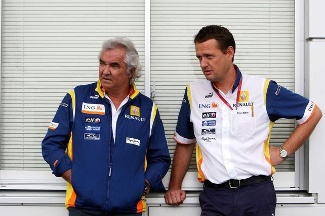 Briatore y Nielsen