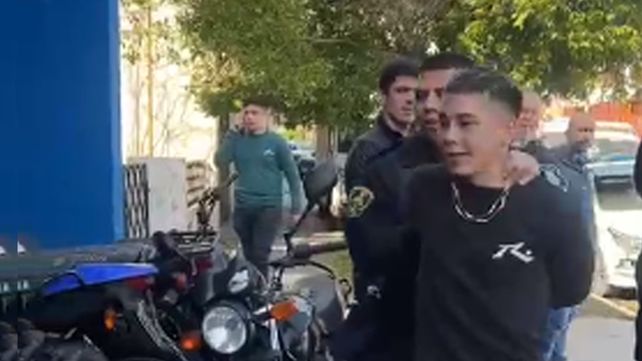 El detenido fue identificado como Nicolás González.