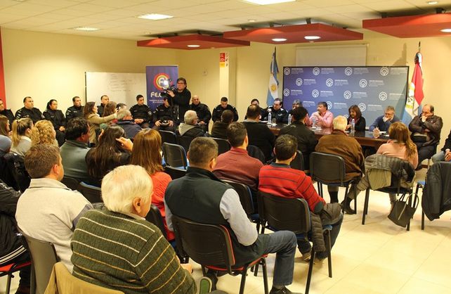Nueva reunión por seguridad en el Centro Comercial de Santo Tomé.