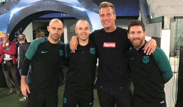 Maxi López subió una foto con Messi con un irónico mensaje a Icardi pero después lo borró