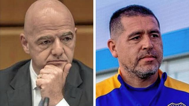 El presidente de la FIFA se reunió a solas con Riquelme