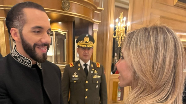 Romina Diez se reunió con Nayib Bukele