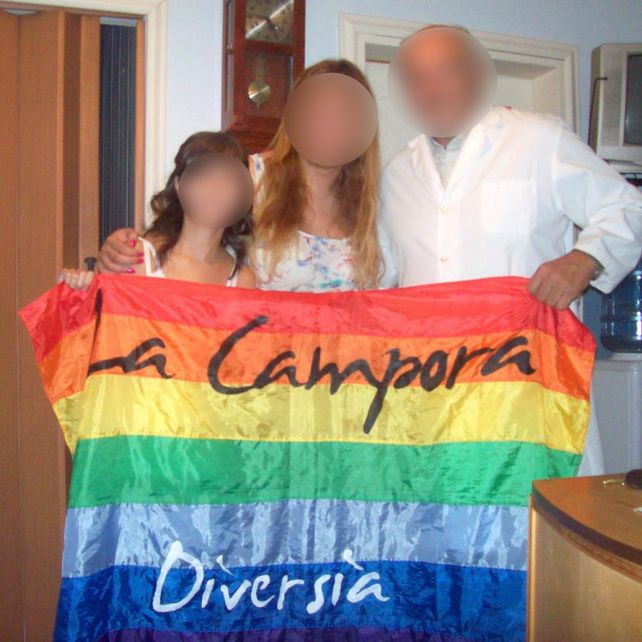 En Facebook. Una imagen del cirujano en su perfil de Facebook