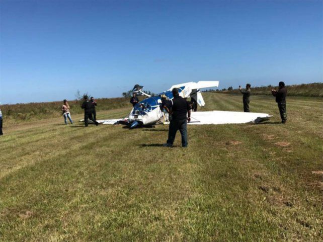 Así encontraron al avioneta en Corrientes. Había sido robada en Victoria