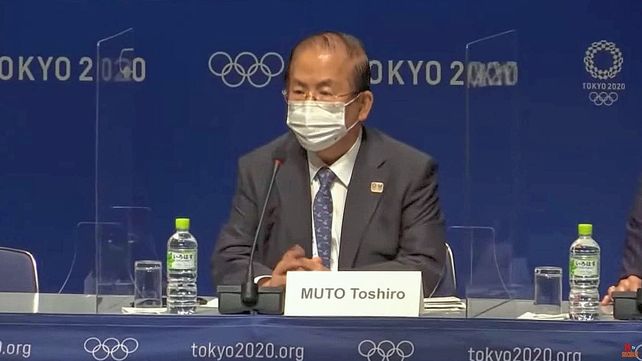 Toshiro Muto aseguró en rueda de prensa que no hay que descartar una posible cancelación de los Juegos Olímpicos de Tokio.