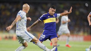 Tevez fue otra vez uno de los mejores jugadores del Xeneize.