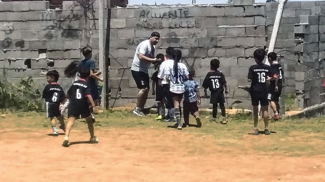Defensores del Chapu es una escuelita barrial del Padre Kolbe.