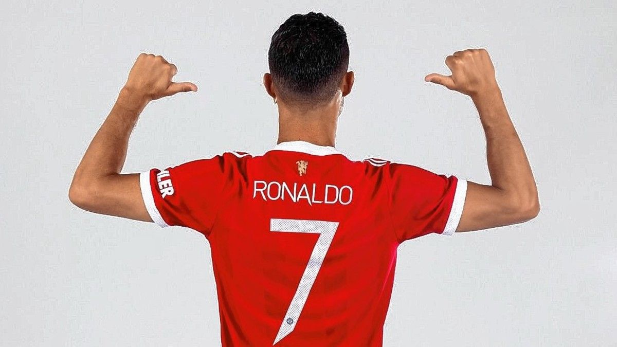 Furor en Manchester por la nueva camiseta de Cristiano Ronaldo