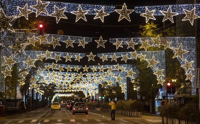 El mundo se ilumina esperando la Navidad