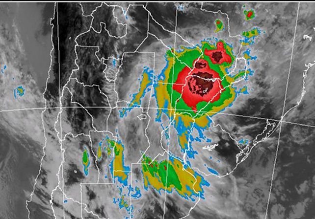 Imagen radar SMN.