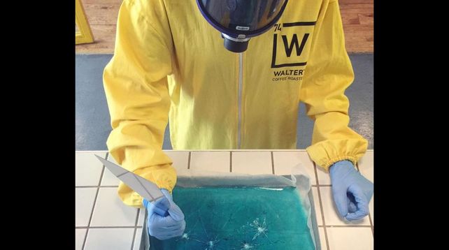 Un café al estilo Breaking Bad