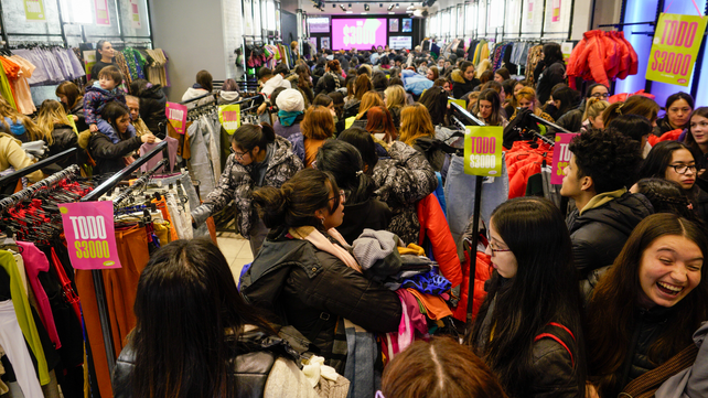 El local realiza una vez al año una gran liquidación