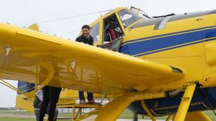 Pullaro: Hoy podemos decir por primera vez que Santa Fe tiene una flota aérea preparada para combatir incendios