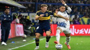 Con un doblete de Merentiel, Boca derrotó a Talleres y pasó a cuartos de final