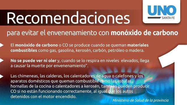 Cómo prevenir una intoxicación por monóxido de carbono