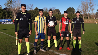 Los capitanes de Central y Newells en 4ta división