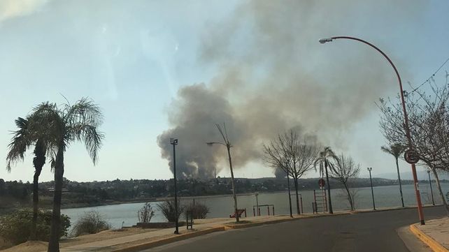 El peor incendio de la década que sufren las sierras de Córdoba