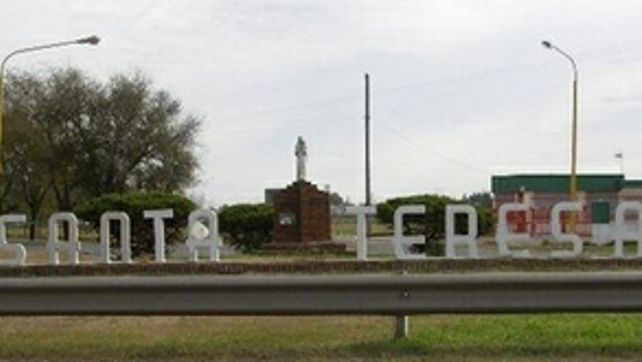 El lugar. La peque&ntilde;a localidad de Santa Teresa se ubica en el departamento Constituci&oacute;n