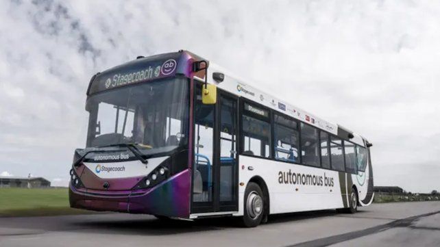 Escocia estrena la primera línea de colectivos sin chofer