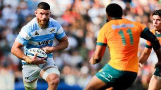 El ex Plaza Jewell, Marcos Kremer, volverá a ser titular en la tercera línea argentina. El forward de Concordia estuvo presente en la categórica victoria que consiguieron Los Pumas en Santa Fe en 2024, la última vez que Argentina y Australia estuvieron frente a frente. FOTO. GENTILEZA Gaspafotos/UAR