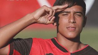 Iani Romero hizo dos de los tres goles de Newells en Miami y fue elegido como el jugador más valioso del partido.&nbsp;