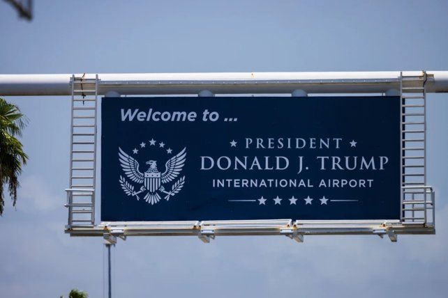 Un aeropuerto de Florida cambió su nombre a Presidente Donald J. Trump