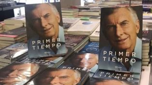 Mauricio Macri escribió Primer Tiempo y se convirtió en récord de ventas.&nbsp;