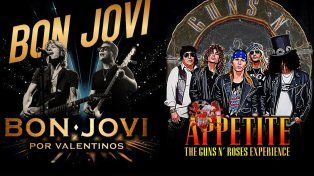 Los mejores tributos a Bon Jovi y Guns N Roses llegan a Tribus en una noche única