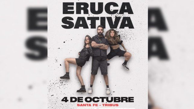 Eruca Sativa vuelve a Tribus con un show cargado de rock y energía única