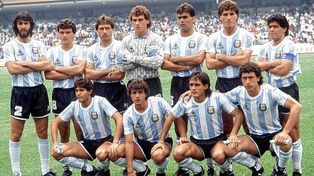 El equipo campeón de México 86, donde Maradona brilló ante los ojos del mundo.