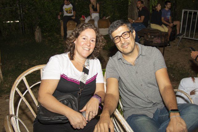Cecilia Carcel y Sebastián Blasetti