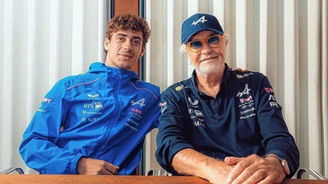 Franco Colapinto habló luego de renovar contrato con Alpine.