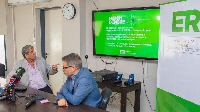 Dengue: Salud anunció que aplicará vacunas en Federación